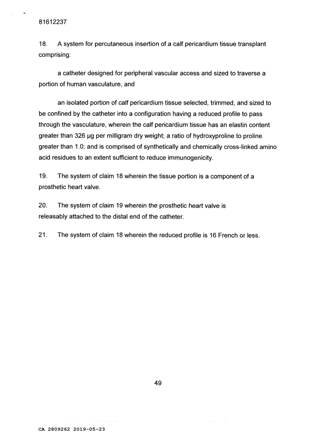 Canadian Patent Document 2809262. Amendment 20190523. Image 5 of 5