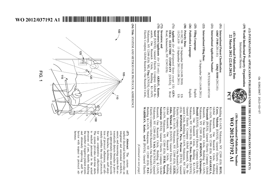 Canadian Patent Document 2810867. Abstract 20130307. Image 1 of 2