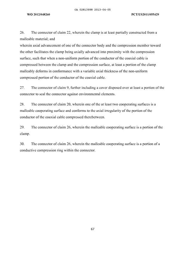 Document de brevet canadien 2813998. Revendications 20130405. Image 7 de 7