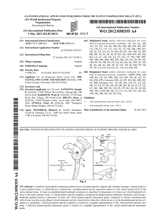 Document de brevet canadien 2816339. Abrégé 20130426. Image 1 de 1