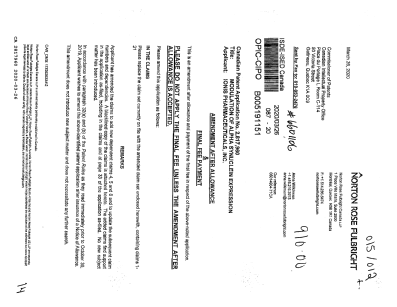 Canadian Patent Document 2817960. Final Fee 20200326. Image 1 of 14