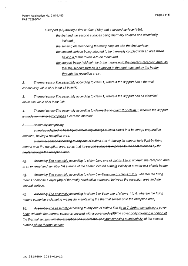 Canadian Patent Document 2819480. Amendment 20180212. Image 2 of 10