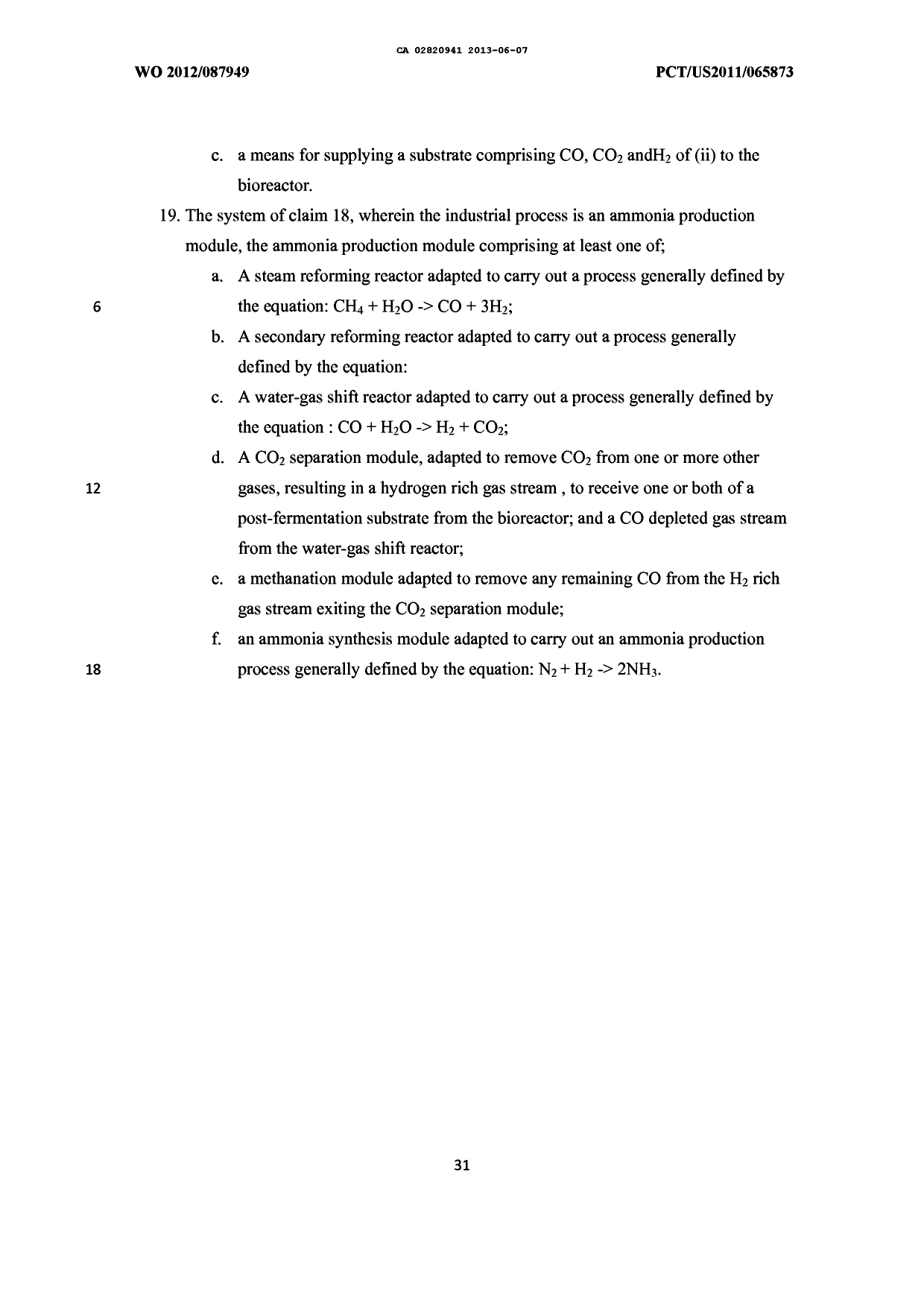 Document de brevet canadien 2820941. Revendications 20130607. Image 3 de 3