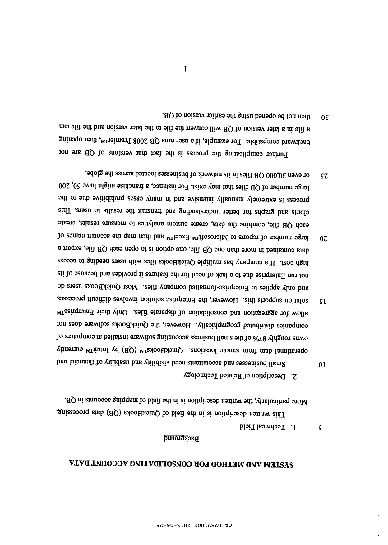 Document de brevet canadien 2821002. Description 20121226. Image 1 de 14