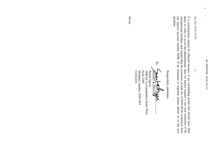 Canadian Patent Document 2821540. Prosecution-Amendment 20131213. Image 2 of 2