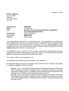 Canadian Patent Document 2823043. Prosecution-Amendment 20131214. Image 1 of 2