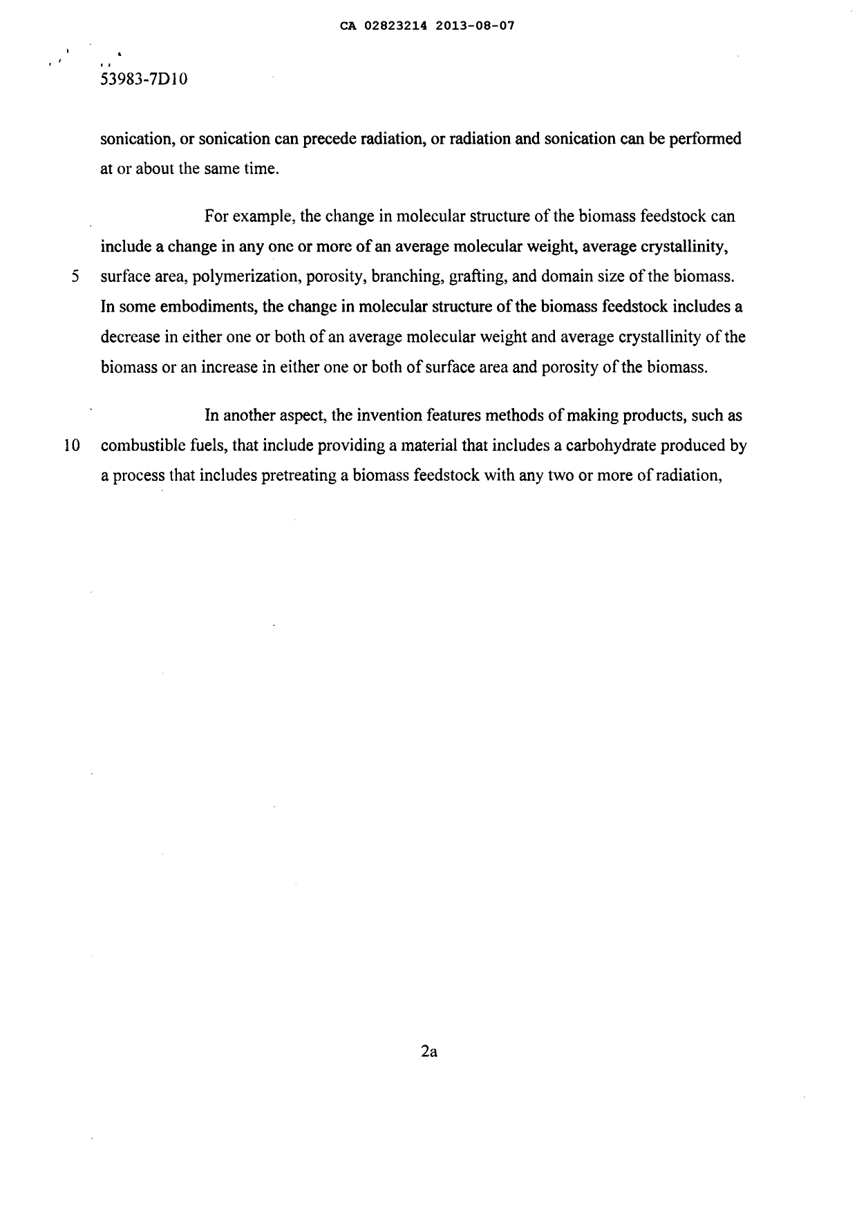 Document de brevet canadien 2823214. Description 20121220. Image 3 de 130