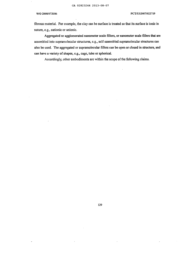 Document de brevet canadien 2823244. Description 20131219. Image 130 de 130