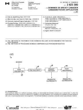 Document de brevet canadien 2823380. Page couverture 20121204. Image 1 de 1
