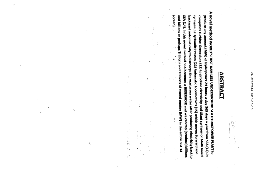 Document de brevet canadien 2827046. Abrégé 20141213. Image 1 de 1