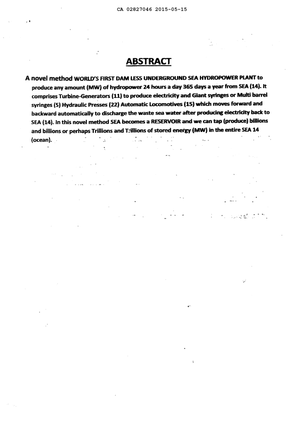 Canadian Patent Document 2827046. Prosecution-Amendment 20141215. Image 3 of 25