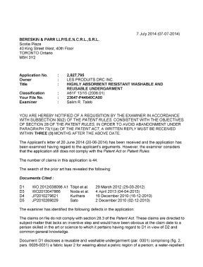 Document de brevet canadien 2827795. Poursuite-Amendment 20140707. Image 1 de 3