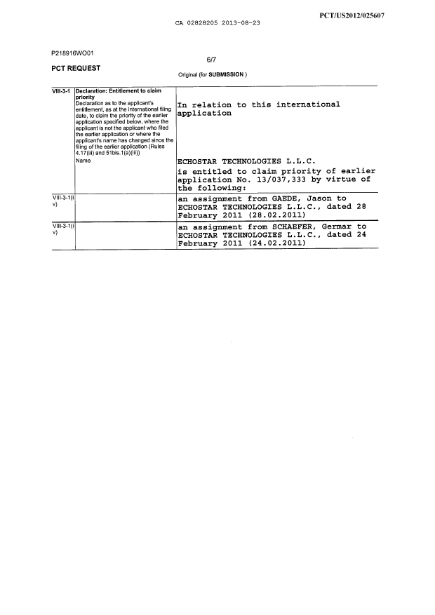 Canadian Patent Document 2828205. PCT 20130823. Image 12 of 12