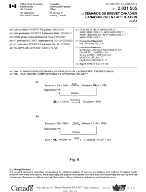 Document de brevet canadien 2831535. Page couverture 20131118. Image 1 de 1