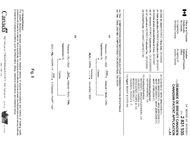 Canadian Patent Document 2831535. Cover Page 20131118. Image 1 of 1