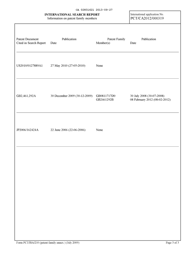 Document de brevet canadien 2831621. PCT 20130927. Image 3 de 14