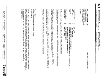 Canadian Patent Document 2831621. Correspondence 20181224. Image 1 of 1