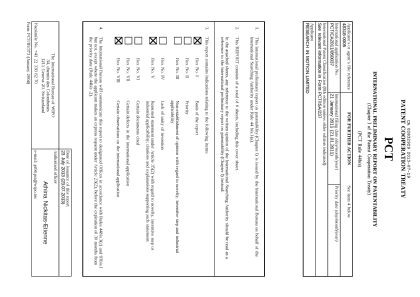 Document de brevet canadien 2832929. PCT 20130719. Image 1 de 9