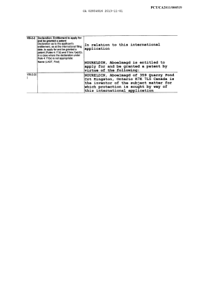 Canadian Patent Document 2834916. PCT 20131101. Image 9 of 9