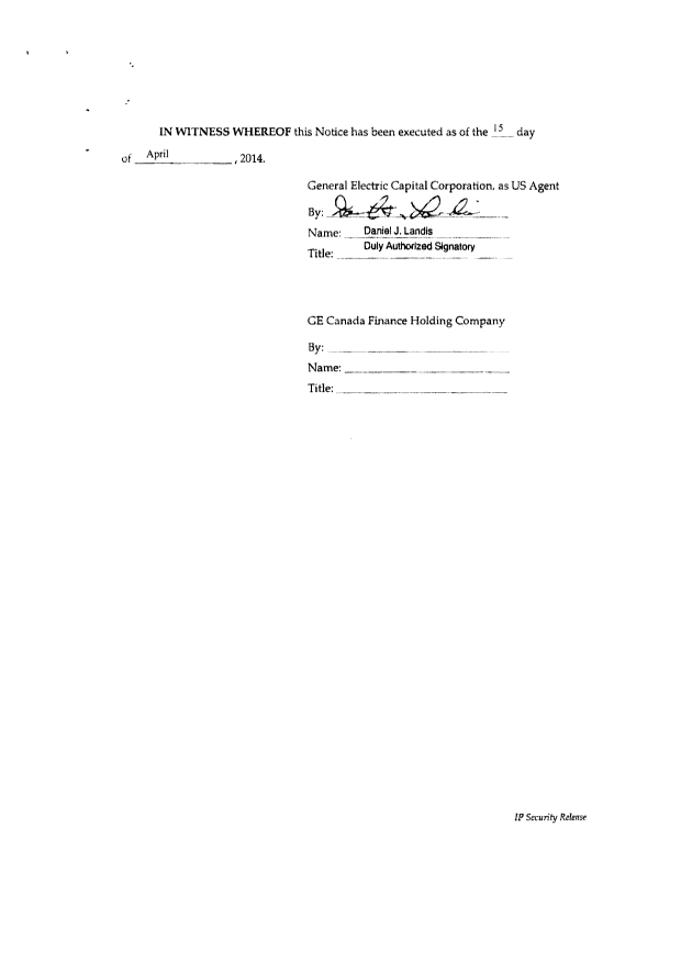 Document de brevet canadien 2838103. Cession 20131224. Image 4 de 25