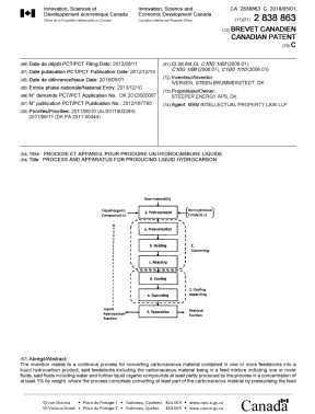 Document de brevet canadien 2838863. Page couverture 20171209. Image 1 de 2