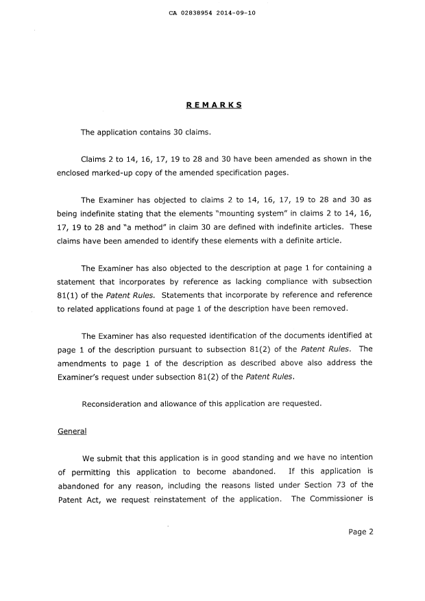 Canadian Patent Document 2838954. Prosecution-Amendment 20131210. Image 3 of 10