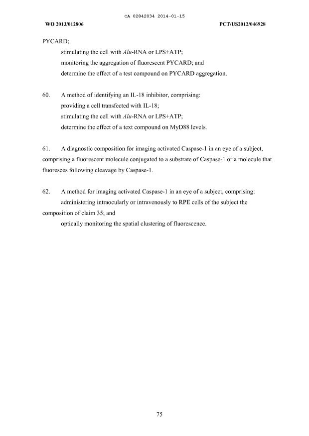 Document de brevet canadien 2842034. Revendications 20140115. Image 8 de 8