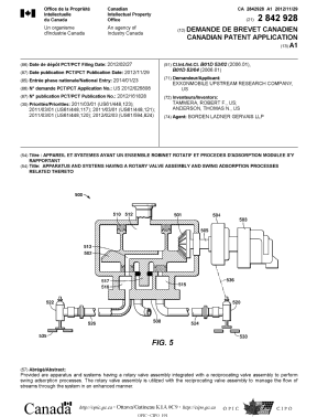 Document de brevet canadien 2842928. Page couverture 20140305. Image 1 de 1