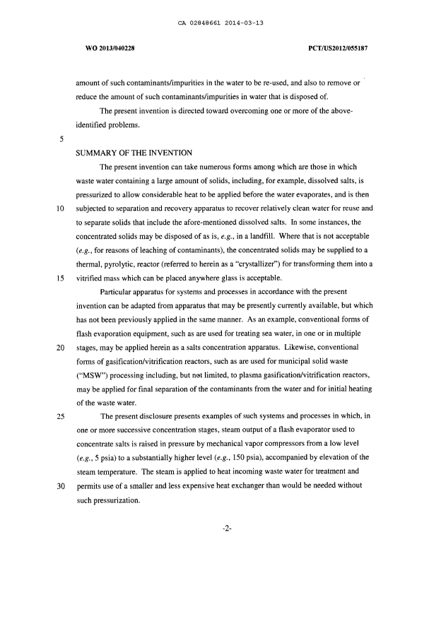 Canadian Patent Document 2848661. Description 20131226. Image 2 of 49