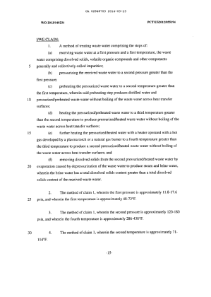 Document de brevet canadien 2848703. Revendications 20140313. Image 1 de 5