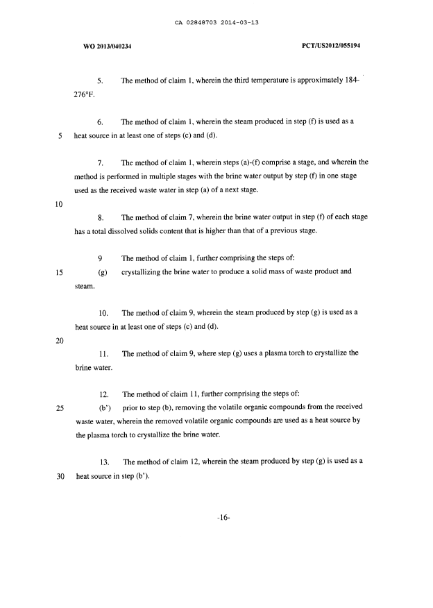Document de brevet canadien 2848703. Revendications 20140313. Image 2 de 5