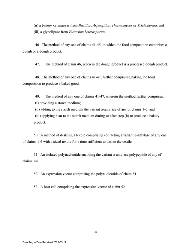 Document de brevet canadien 2850079. Revendications 20220512. Image 9 de 9