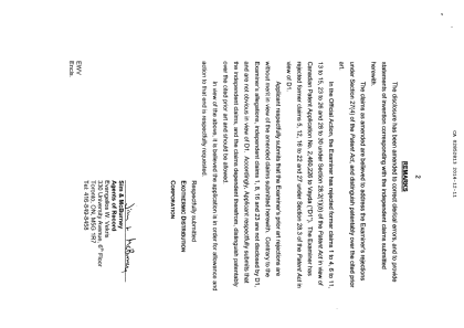 Document de brevet canadien 2852813. Poursuite-Amendment 20131211. Image 2 de 12