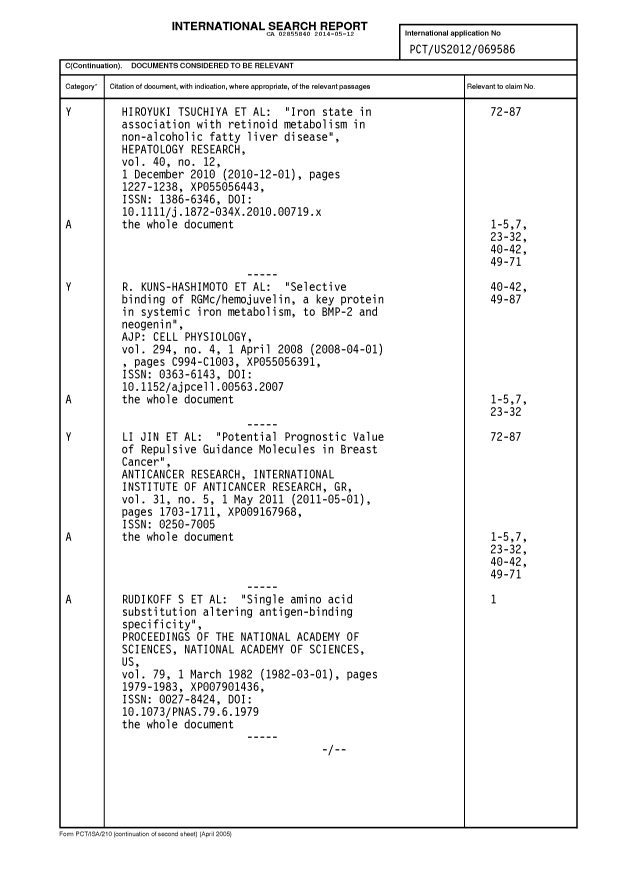 Document de brevet canadien 2855840. PCT 20131212. Image 2 de 8