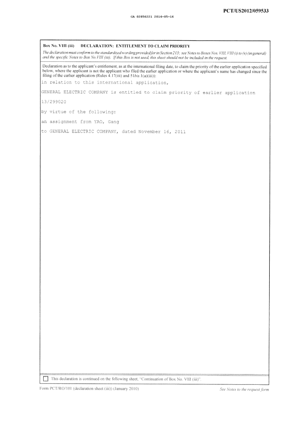 Document de brevet canadien 2856221. PCT 20140516. Image 10 de 10