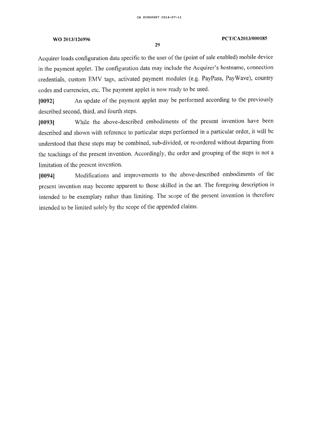 Canadian Patent Document 2860987. Description 20141209. Image 29 of 29