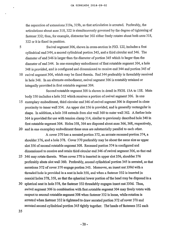 Canadian Patent Document 2861456. Description 20140902. Image 21 of 22