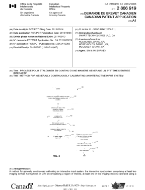 Document de brevet canadien 2866919. Page couverture 20141128. Image 1 de 2