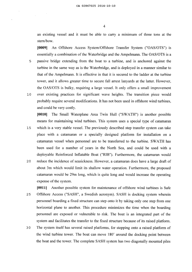 Document de brevet canadien 2867025. Description 20131210. Image 4 de 47