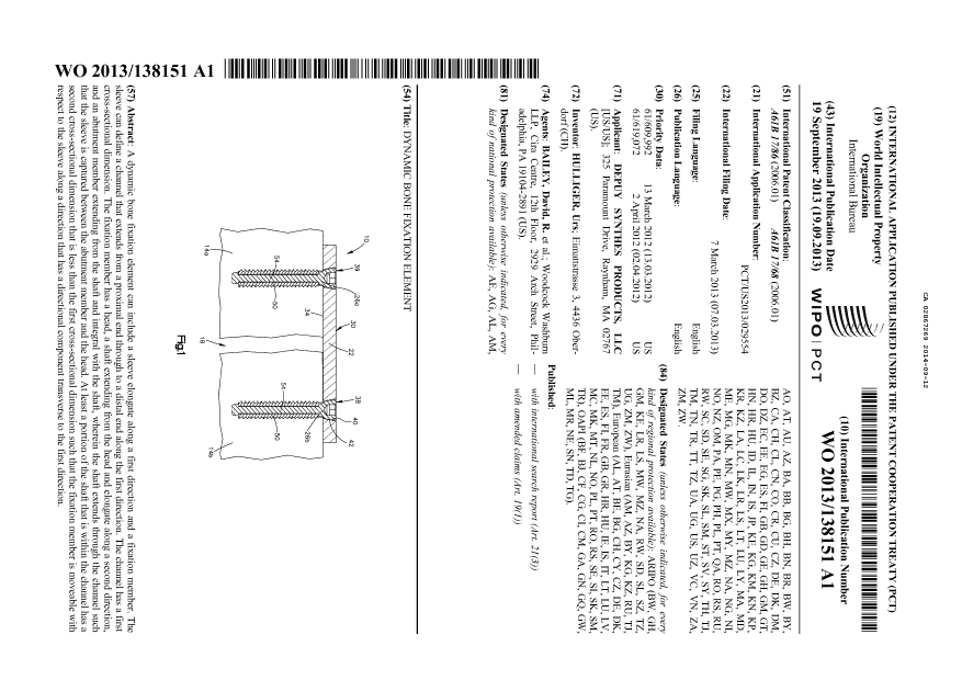 Document de brevet canadien 2867269. Abrégé 20140912. Image 1 de 1