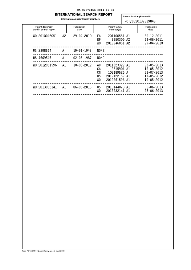 Document de brevet canadien 2872456. PCT 20141031. Image 3 de 3