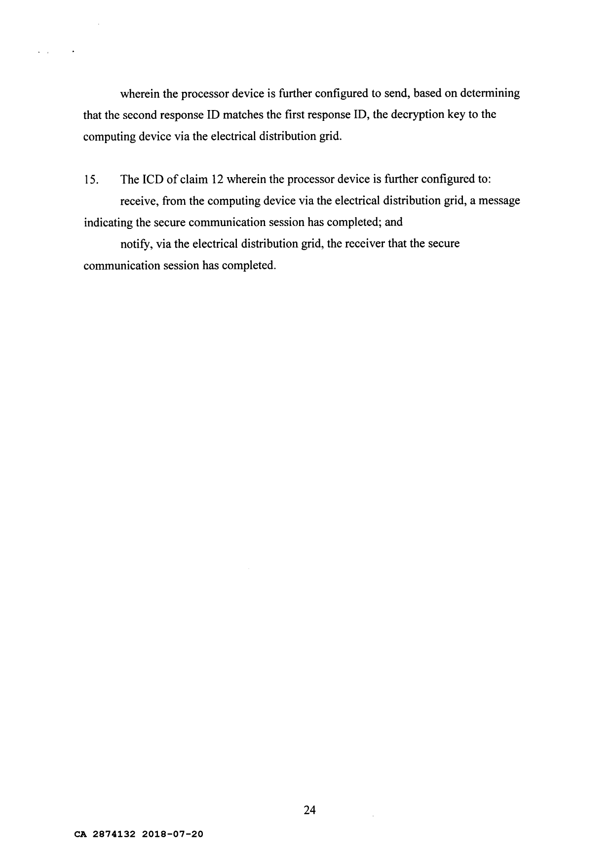 Canadian Patent Document 2874132. Amendment 20180720. Image 10 of 10