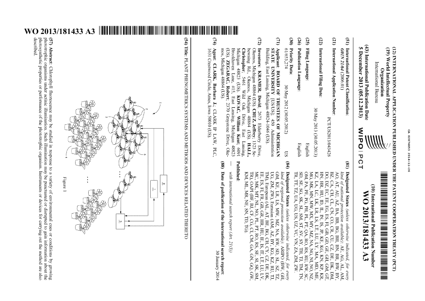 Document de brevet canadien 2874853. Abrégé 20141126. Image 1 de 1