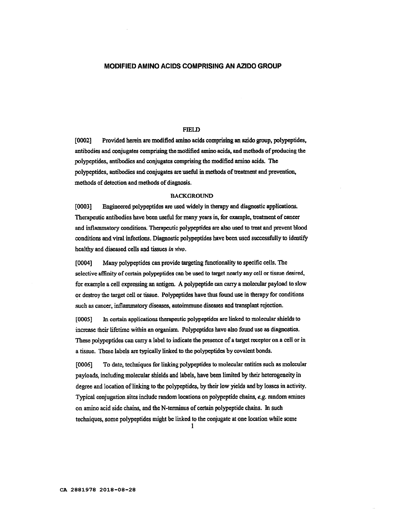Canadian Patent Document 2881978. Description 20200317. Image 1 of 106