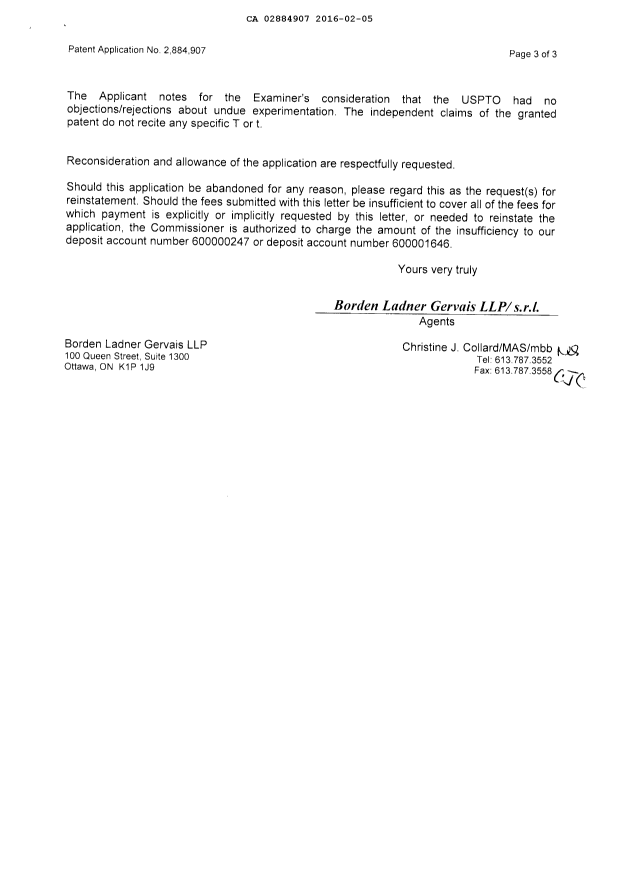 Canadian Patent Document 2884907. Prosecution-Amendment 20151205. Image 3 of 3