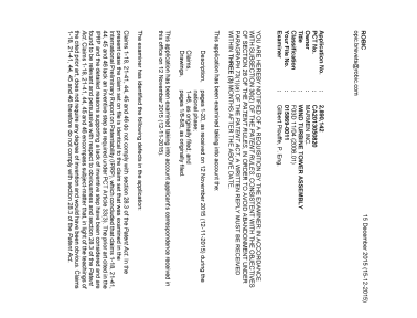 Document de brevet canadien 2890142. Poursuite-Amendment 20141215. Image 1 de 4