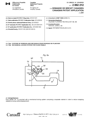 Canadian Patent Document 2892212. Cover Page 20150615. Image 1 of 1
