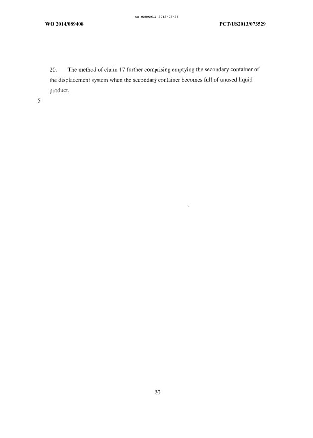 Document de brevet canadien 2892612. Revendications 20150526. Image 4 de 4