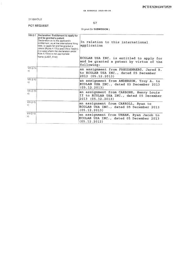 Document de brevet canadien 2892612. PCT 20150526. Image 5 de 5