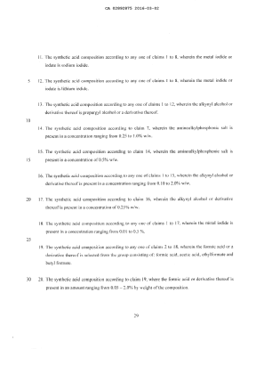 Document de brevet canadien 2892875. Revendications 20151202. Image 2 de 4